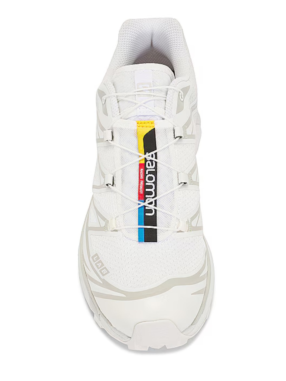 Salomon XT-6 Sneakers White Lunar Rock Trail Running Shoes Revolve women’s 7 - Picture 6 of 13